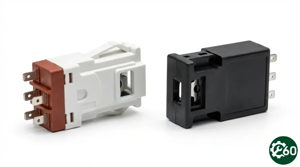 دو توع میکرو سوییچ ماشین لباسشویی