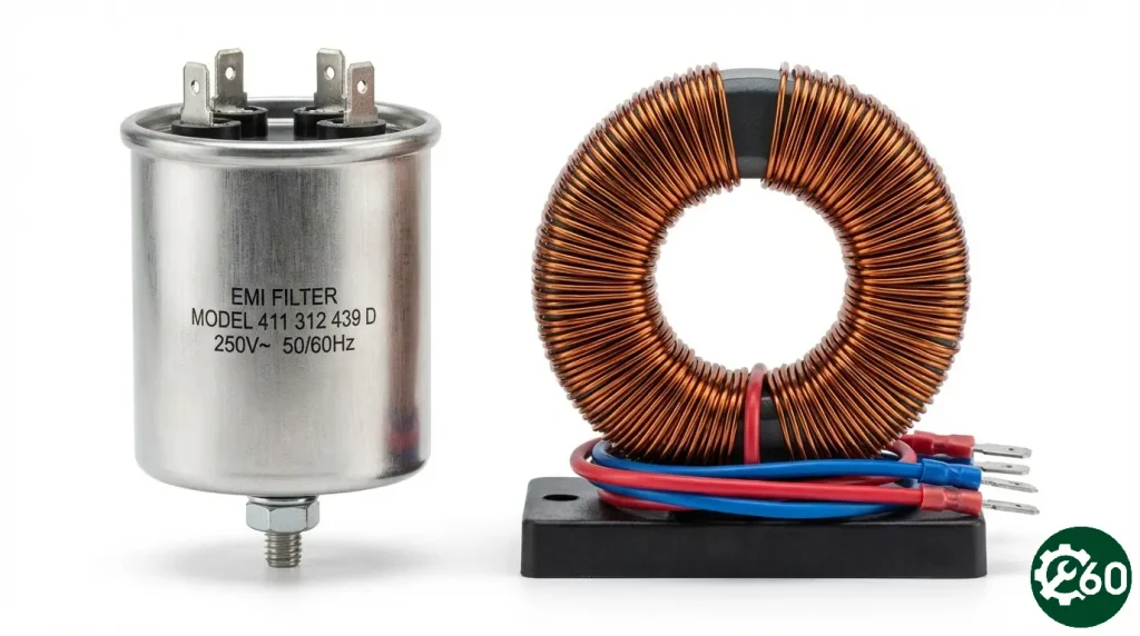 دو نوع فیلتر نویز گیر یا همان فیوز لباسشویی