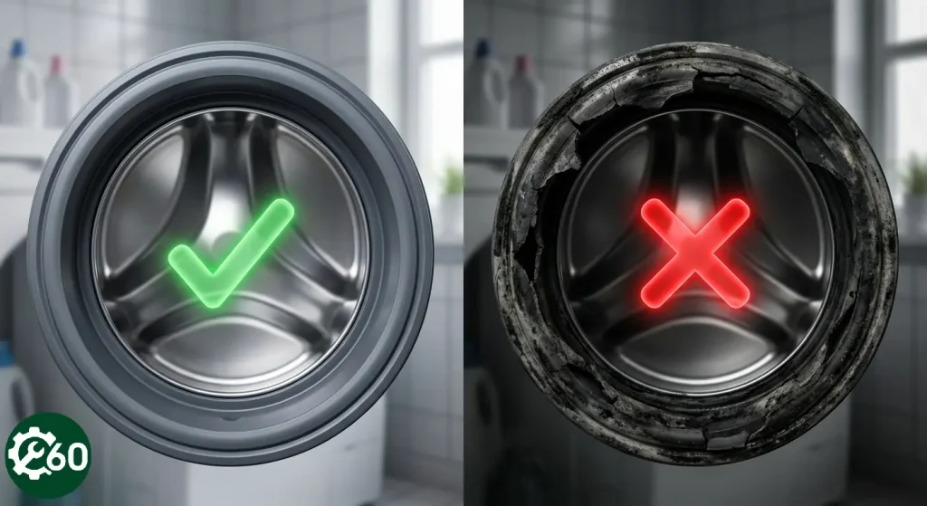 مقایسه لاستیک خراب و سالم