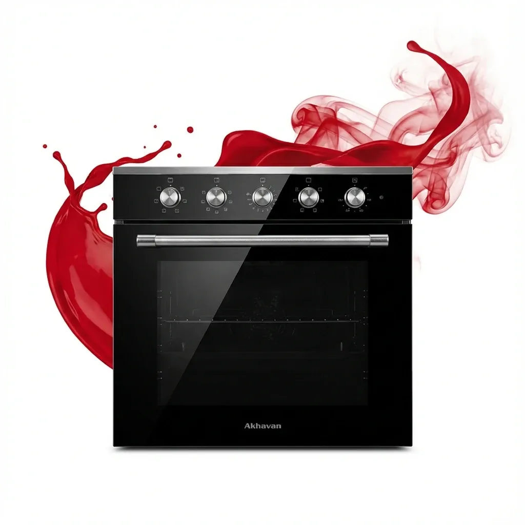 تعمیر فر توکار اخوان در منزل و تعویض المنت - تعمیر۶۰