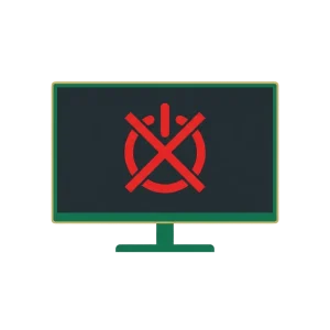 علت روشن نشدن تلویزیون