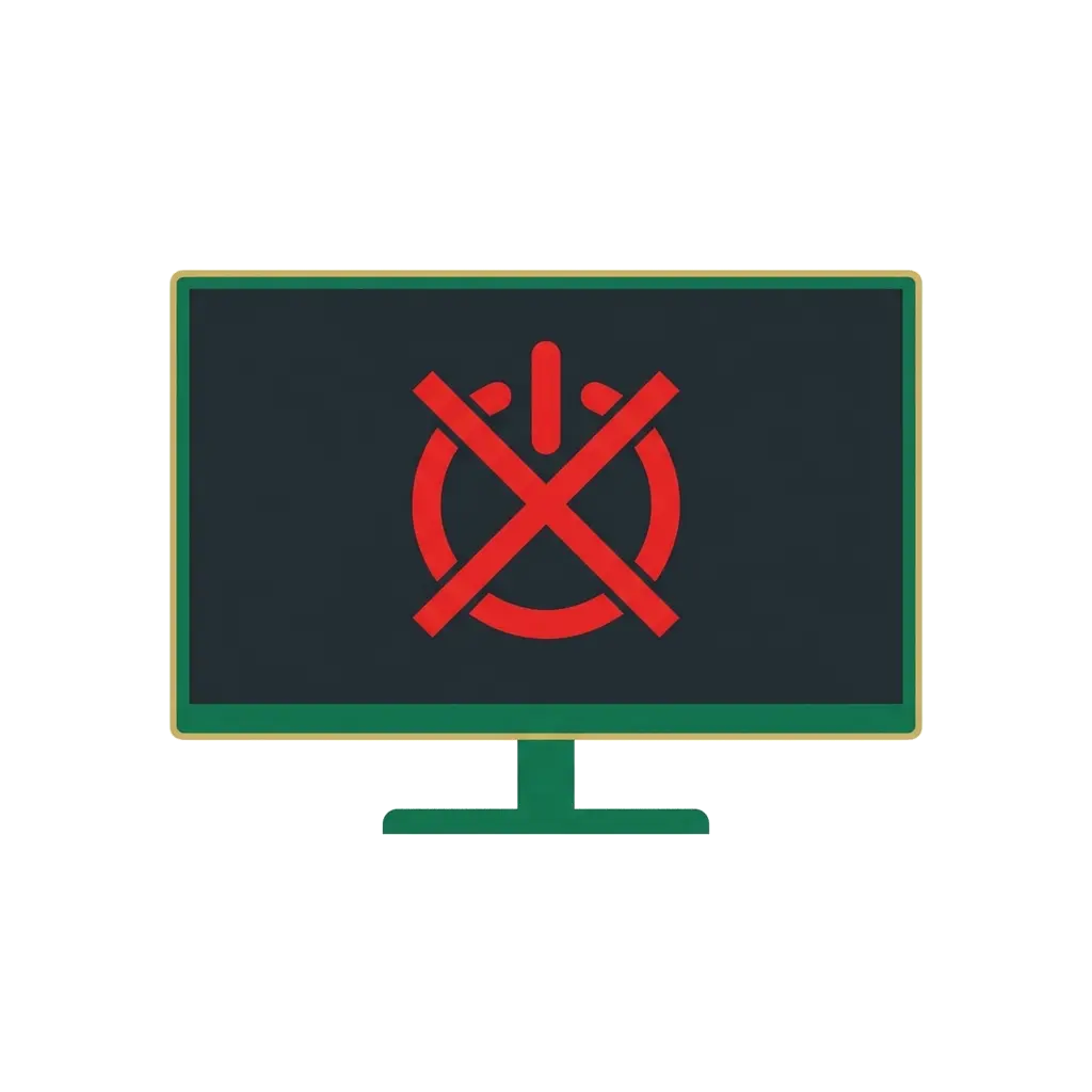 علت روشن نشدن تلویزیون