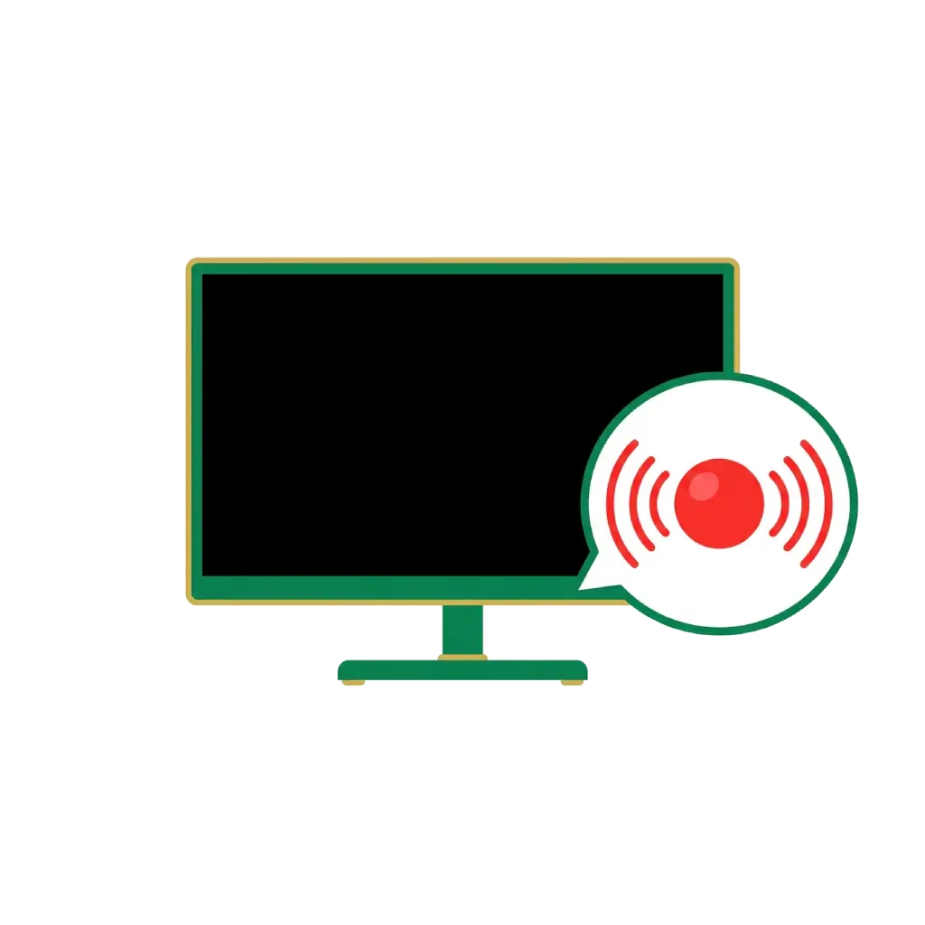 ایکون تی وی چراغ استند بای داره چشمک میزنه